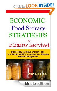 Economic Food Storage Strategies for Disaster Survival by Sandy Gee